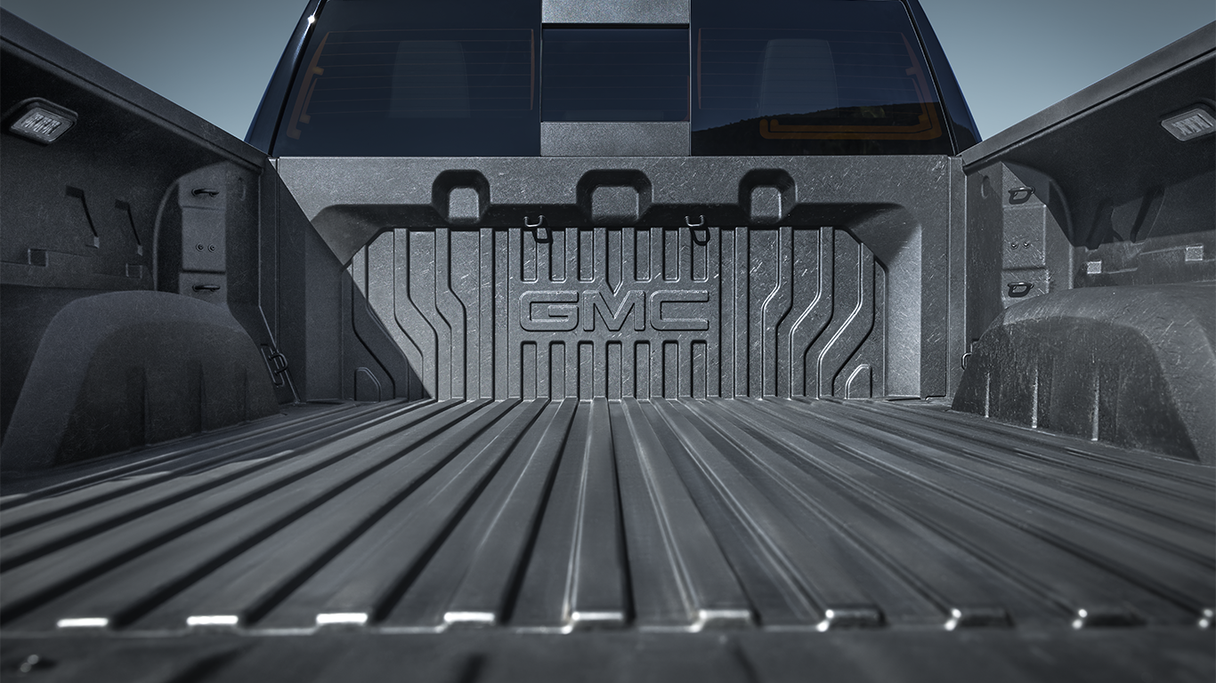 2022 GMC Sierra Trunk space