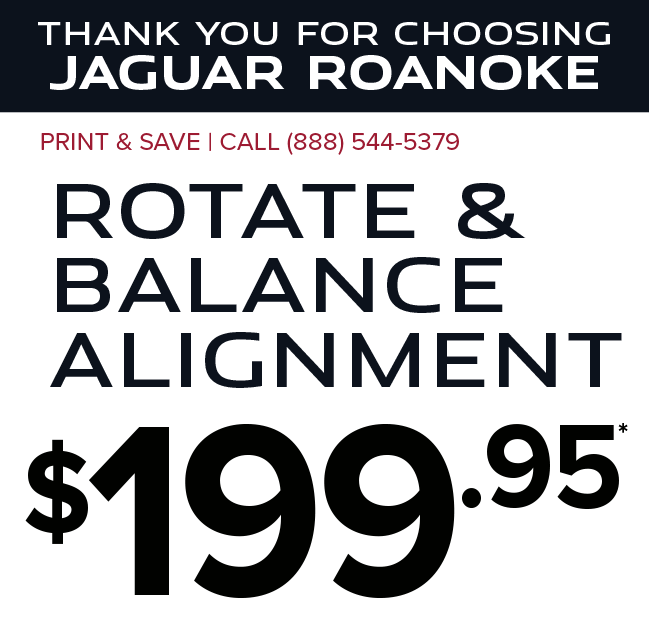 Rotate and Balance Alignment Special - $199.95
