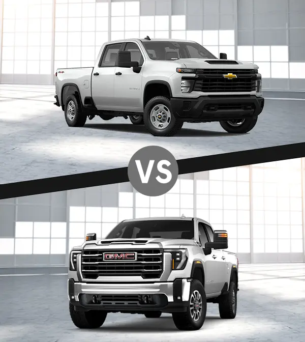 2024 Chevrolet Silverado 2500HD vs. 2024 GMC Sierra 2500 HD