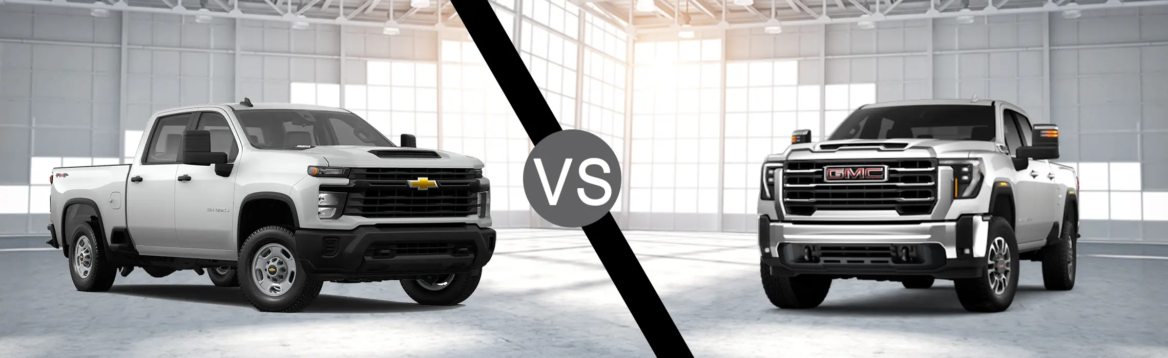 2024 Chevrolet Silverado 2500HD vs. 2024 GMC Sierra 2500 HD