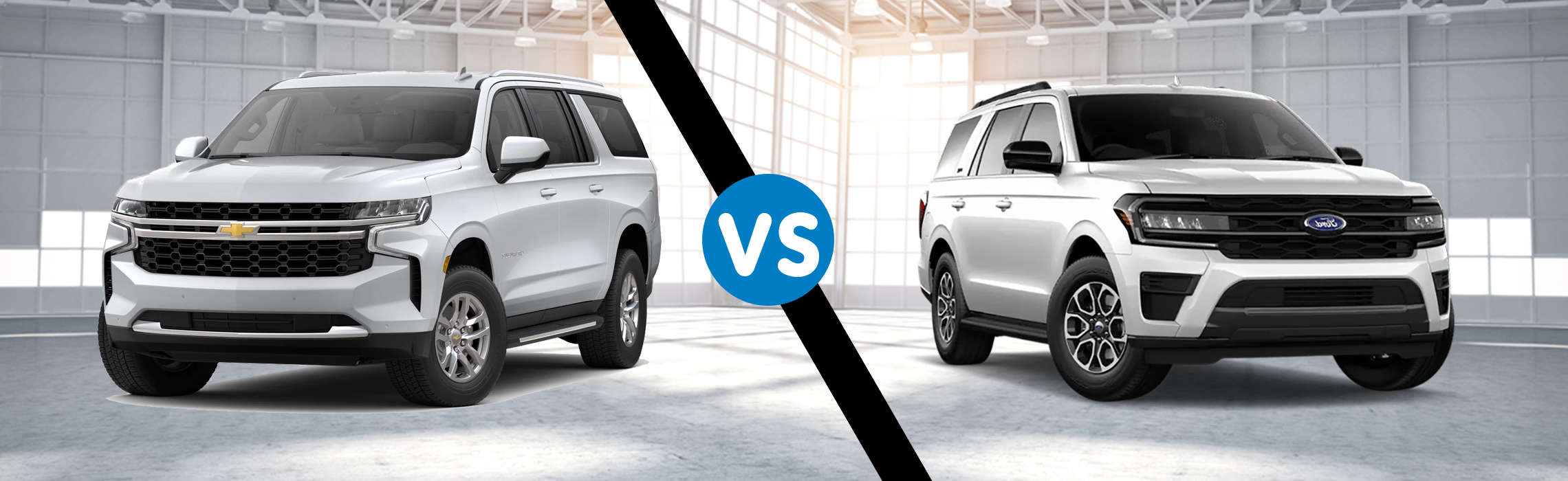 2023 Chevrolet Suburban vs 2023 Ford Expedition Sulphur Springs, TX