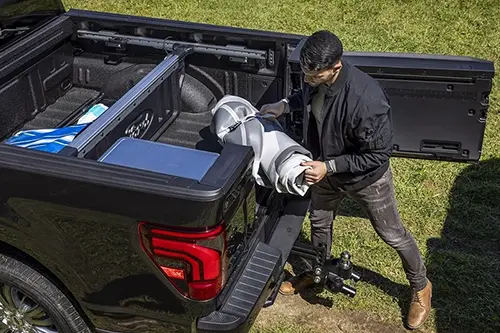 2024 Ford F-150 Trunk space