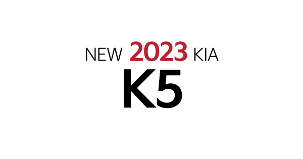 New 2023 Kia K5