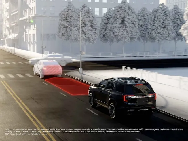 2023 GMC Acadia Forward Collision Alert