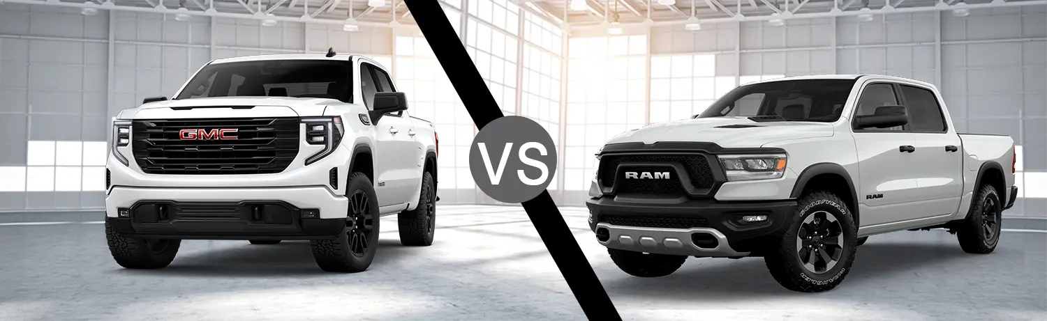 2022 GMC Sierra 1500 vs 2022 RAM 1500 