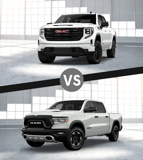 2022 GMC Sierra 1500 vs 2022 RAM 1500 