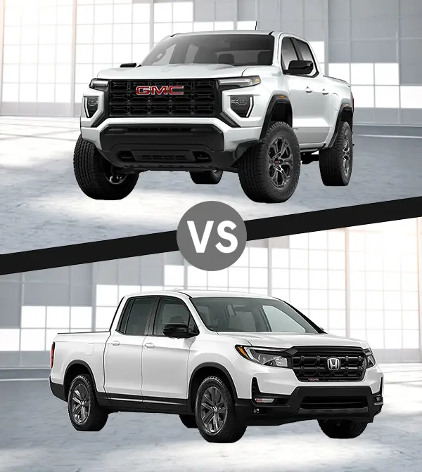 2024 GMC Canyon Vs. 2024 Honda Ridgeline