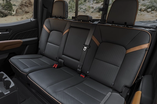 GMC Canyon Seating space