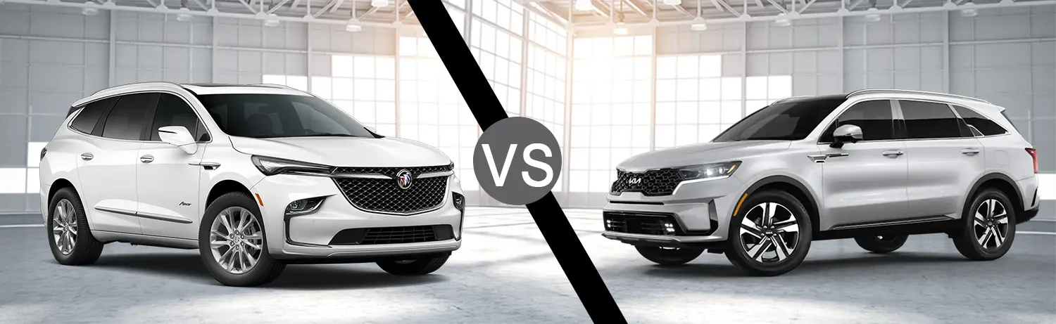 2023 Buick Enclave vs. 2023 Kia Sorento