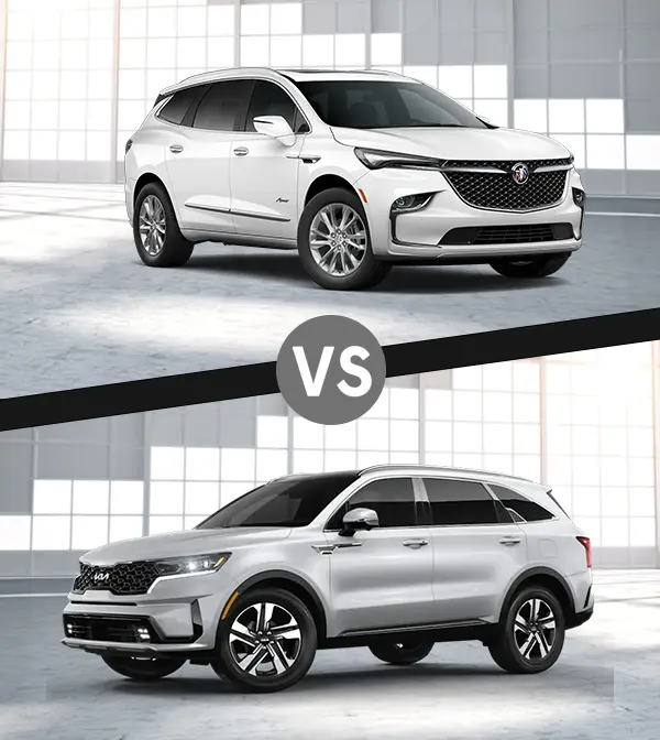 2023 Buick Enclave vs. 2023 Kia Sorento