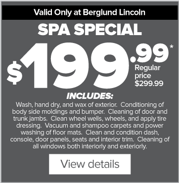 Spa Special $199.99. View Details