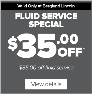 Fluid Service Special $35.00 Off. View Details