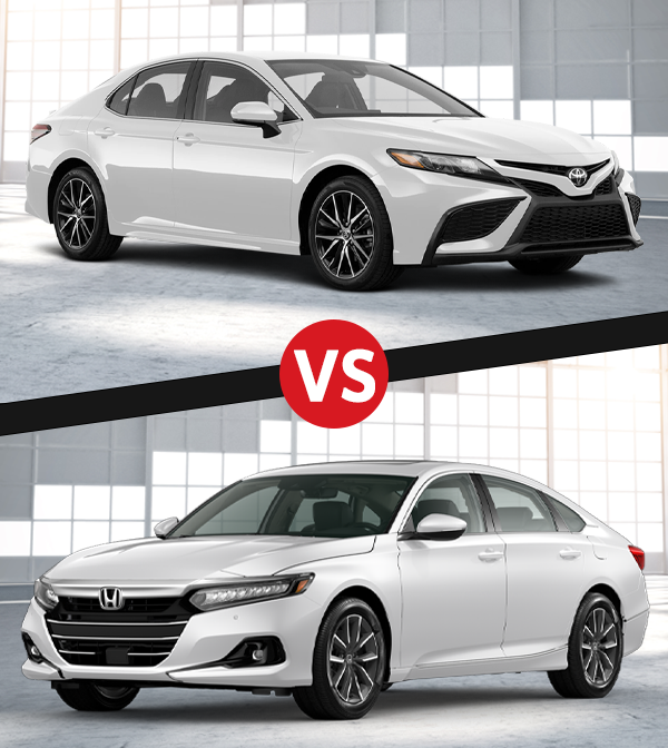 2021 Toyota Camry vs. 2021 Honda Accord Mobile