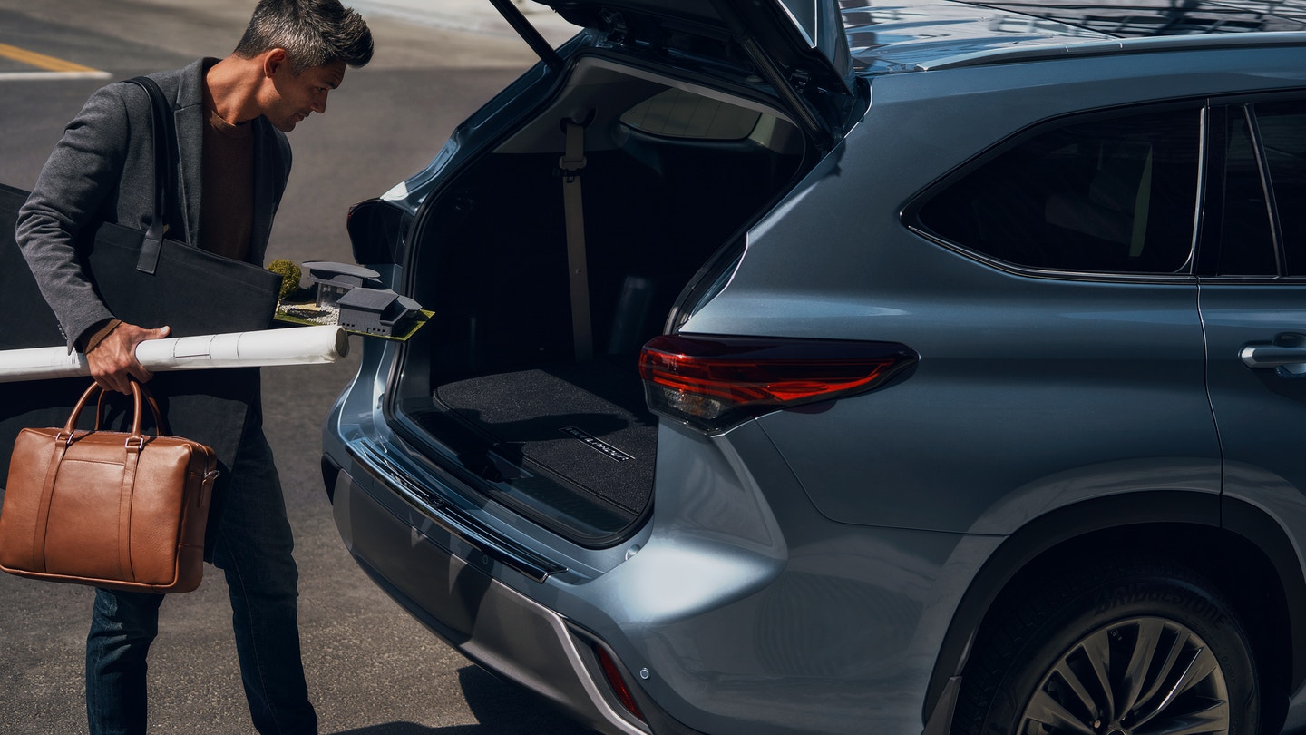 2021 Highlander Trunk space