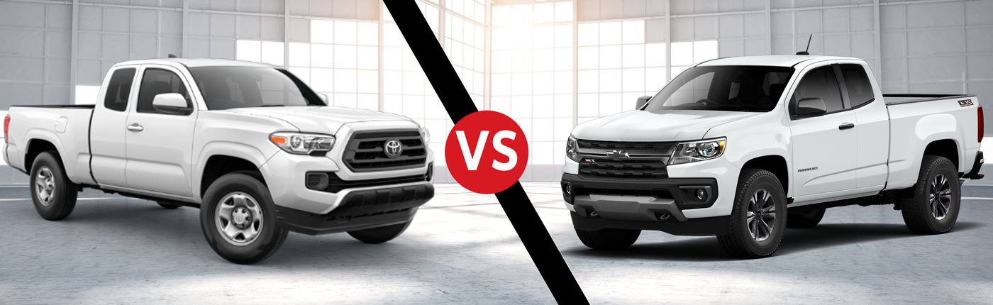 2022 Toyota Tacoma vs. 2022 Chevrolet Colorado