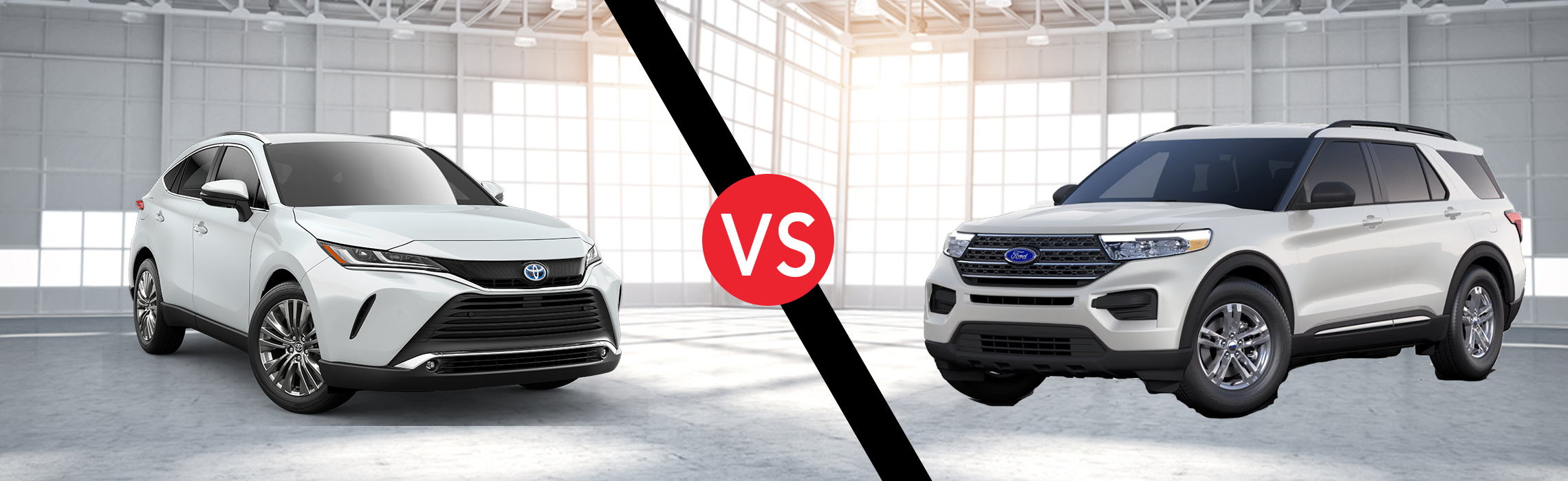 2023 Toyota Venza vs. 2023 Ford Explorer Hybrid