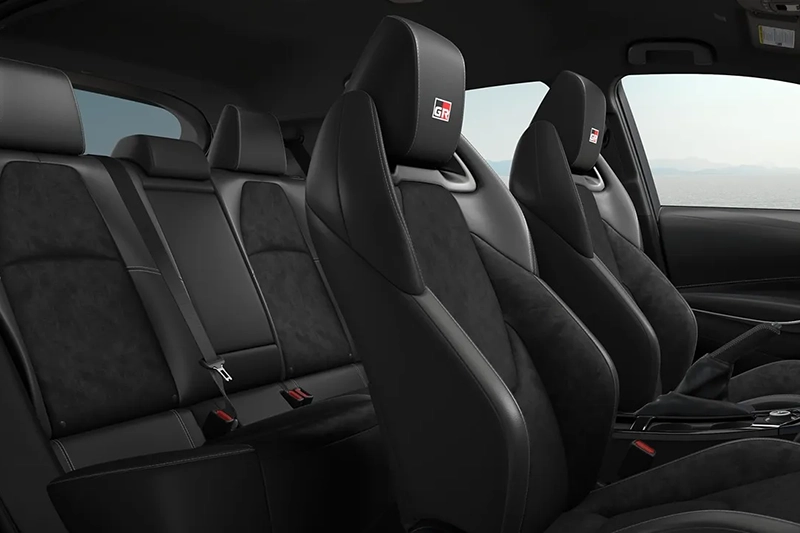 2024 Toyota GR Corolla Trunk space