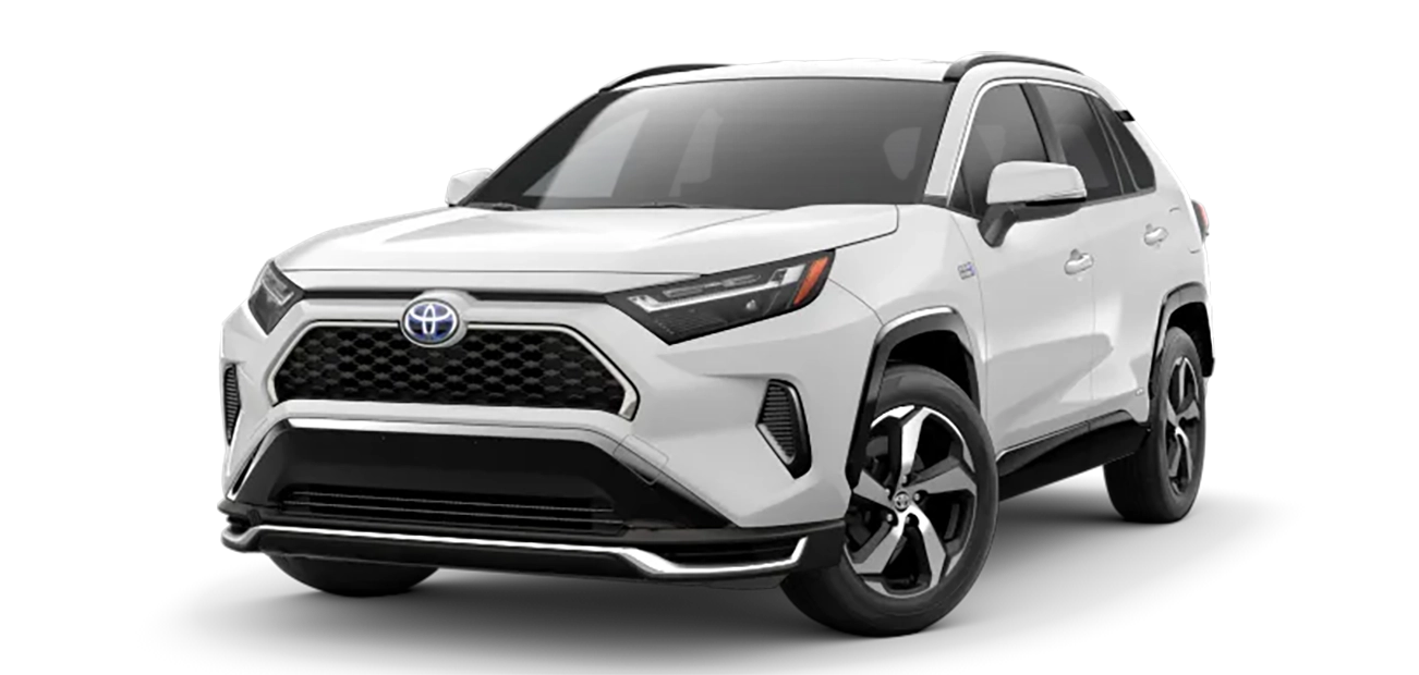 White 2024 Toyota RAV4 Prime