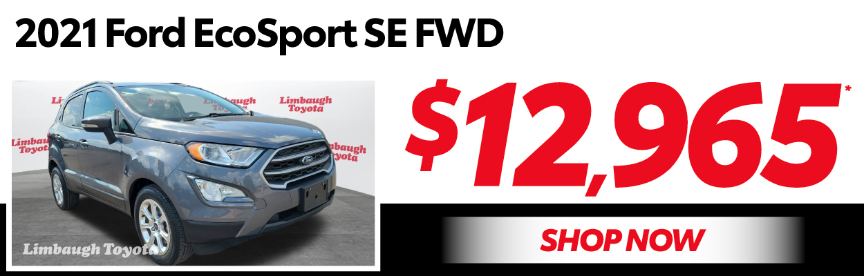 Pre-owned 2021 Ford EcoSport SE FWD  $12,965* | Shop Now