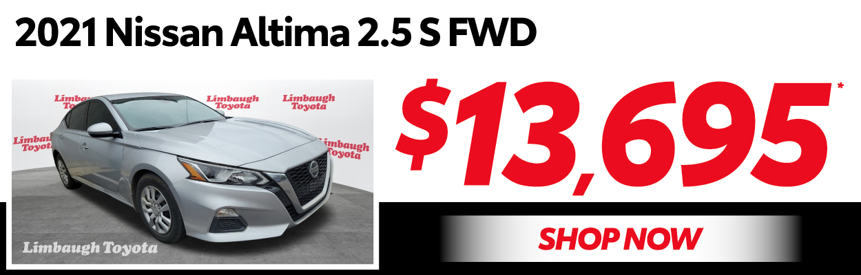 2021 Nissan Altima 2.5 S FWD $13,695 | Shop Now