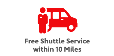 Free Shuttle within 10 Miles