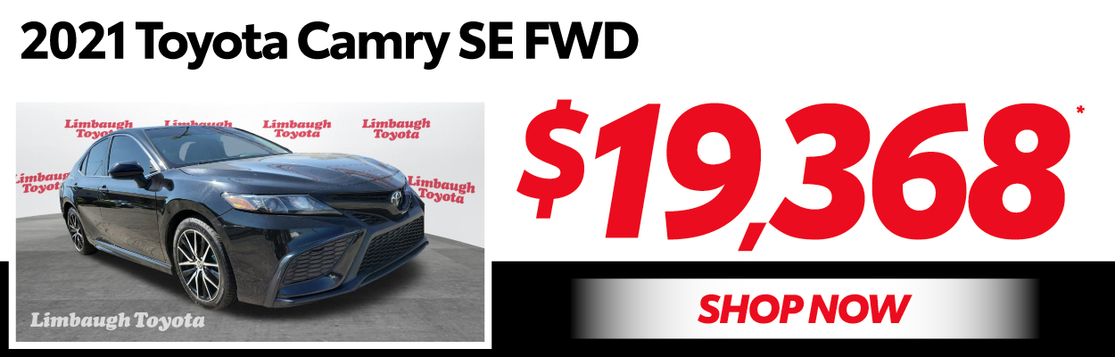 2021 Toyota Camry SE $19,368* | shop now