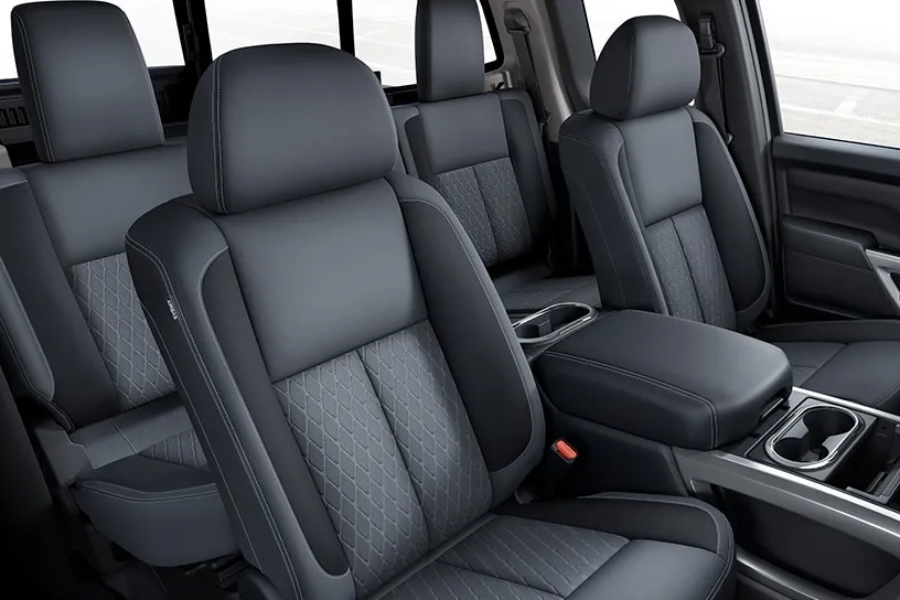 2024 Nissan Titan seating space