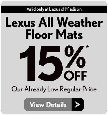 Lexus All Weather Floor Mats | 15% off | Click to View Details