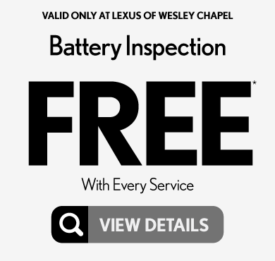 FREE Battery Inspection* With Every Service - View Details