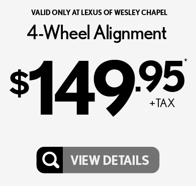 4 Wheel Alignment: $149.95* - View Details