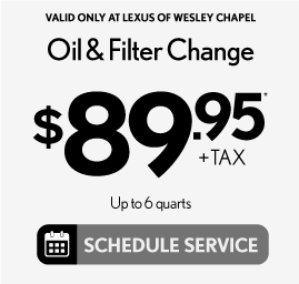 Oil and Filter Change (up to 6 quarts): $79.95* - Schedule Service