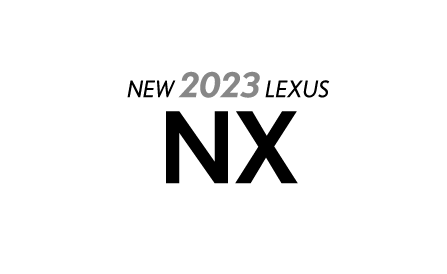 New 2023 Lexus NX