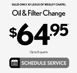Oil & Filter Change $64.95 - Schedule Service