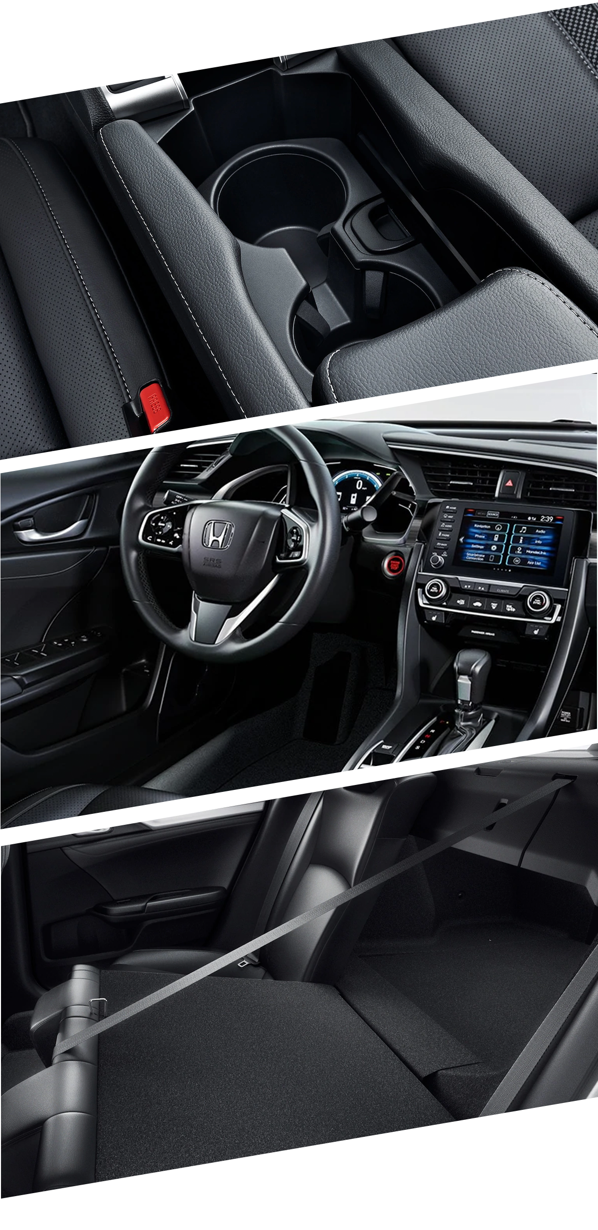 2021 Honda Civic Interior Santa Rosa, CA