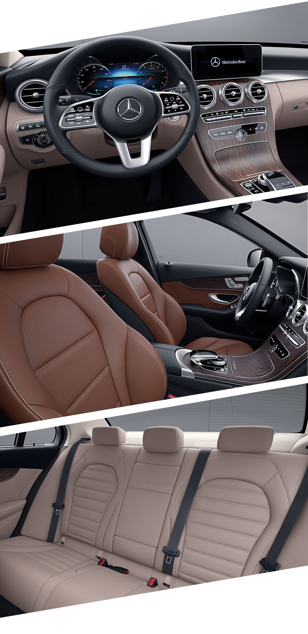 2021 Mercedes-Benz C-Class Interior Images