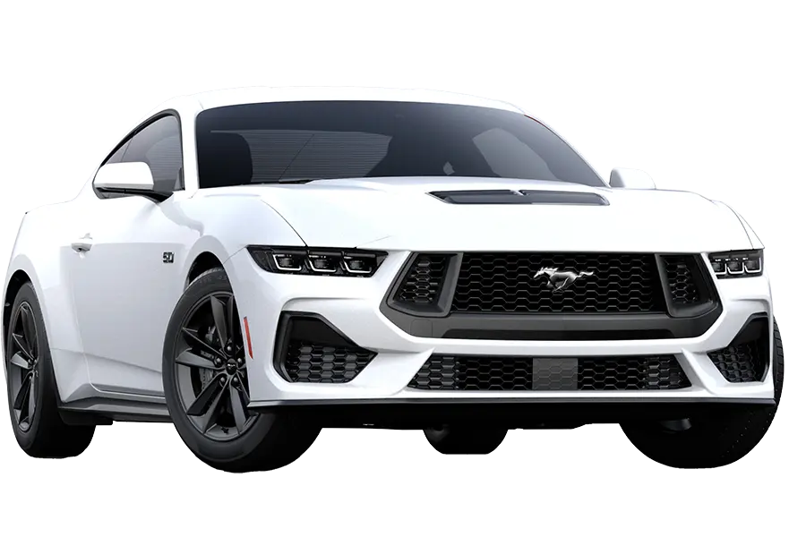 white 2024 Ford Mustang