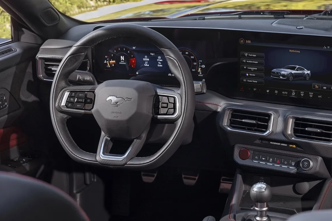 2024 Mustang Steering Wheel
