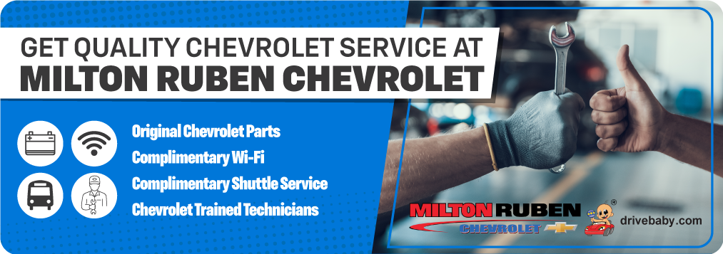 Get quality Chevrolet service at Milton Ruben Chevrolet
