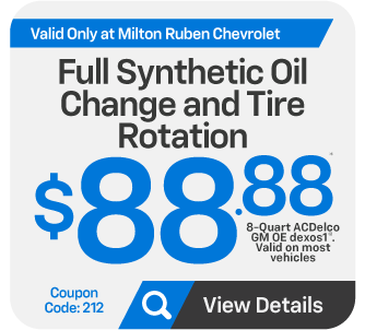 Full synthetic oil change and tire rotation - $88.88 - View Details