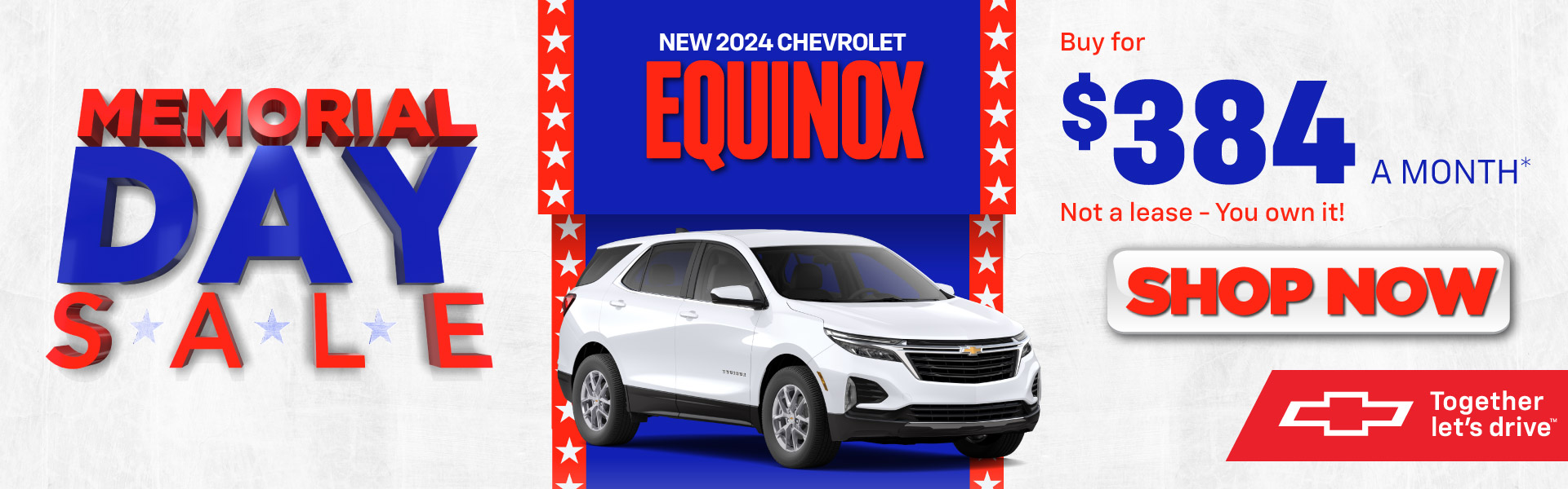 2024 Chevrolet Equinox - $384/mo* - Shop Now