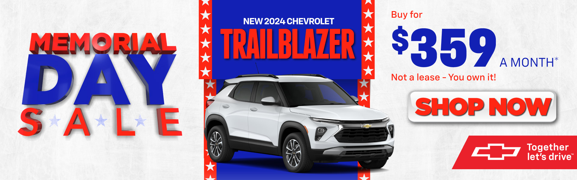 2024 Chevrolet Trailblazer - $359/mo* - Shop Now