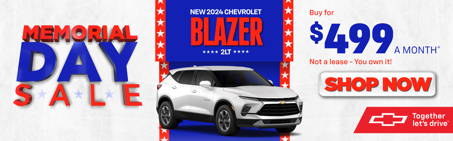 2024 Chevrolet Blazer 2LT - $499/mo* - Shop Now