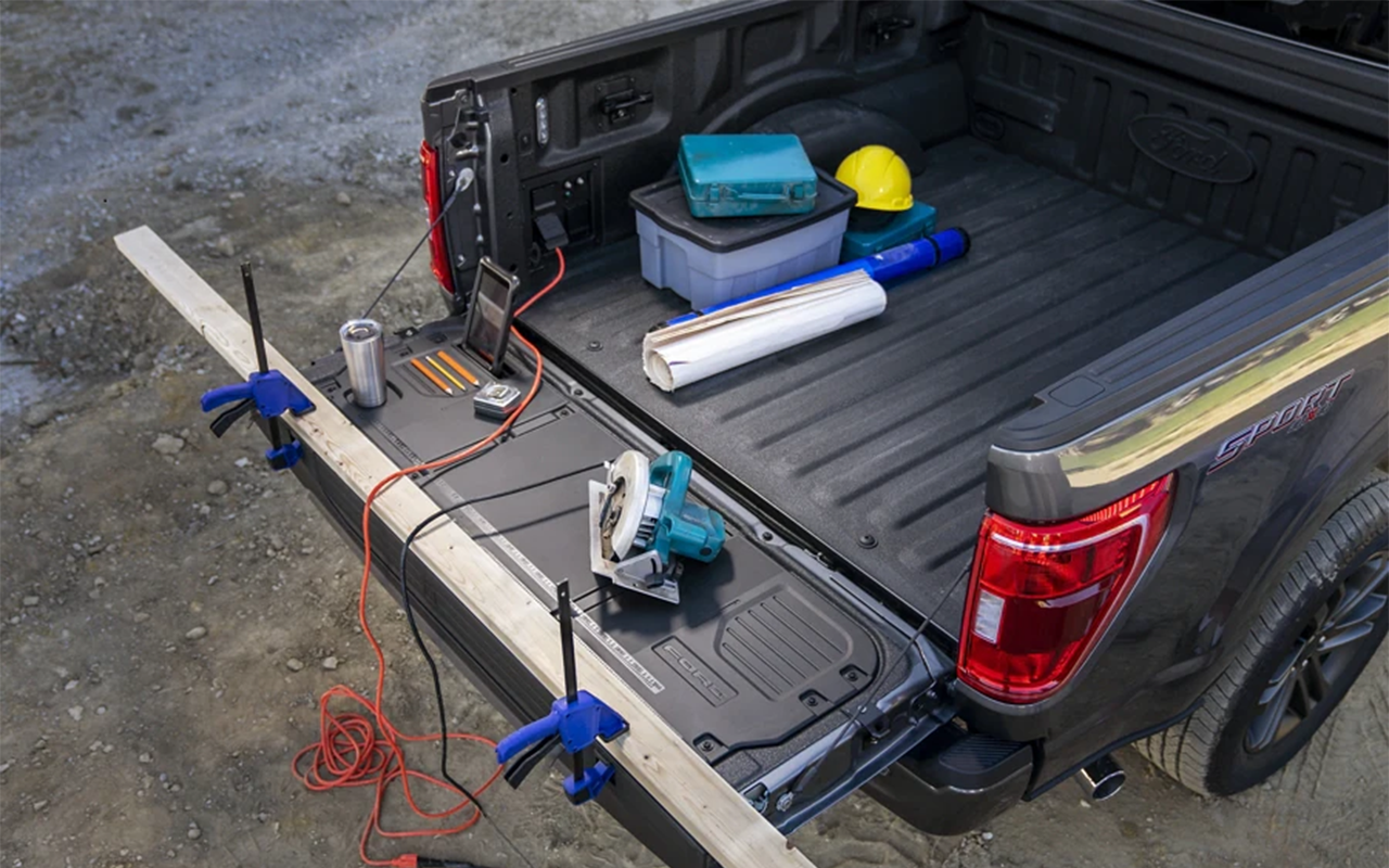 Ford F-150 Trunk space
