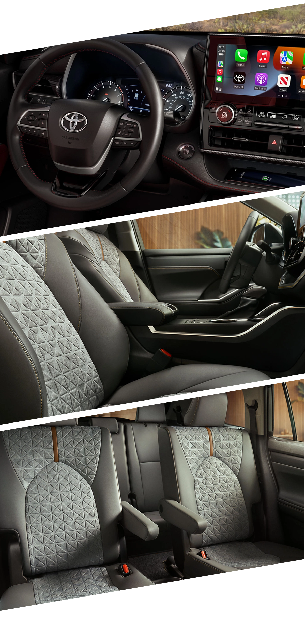 2023 Toyota Highlander Interior Images