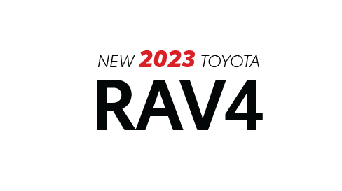 New 2023 Toyota RAV4