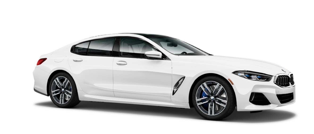 2024 White BMW 8 Series Gran Coupe