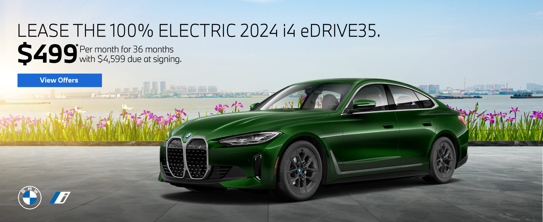 Lease the 2024 i4 eDrive35 - $499 per month* - View Offers