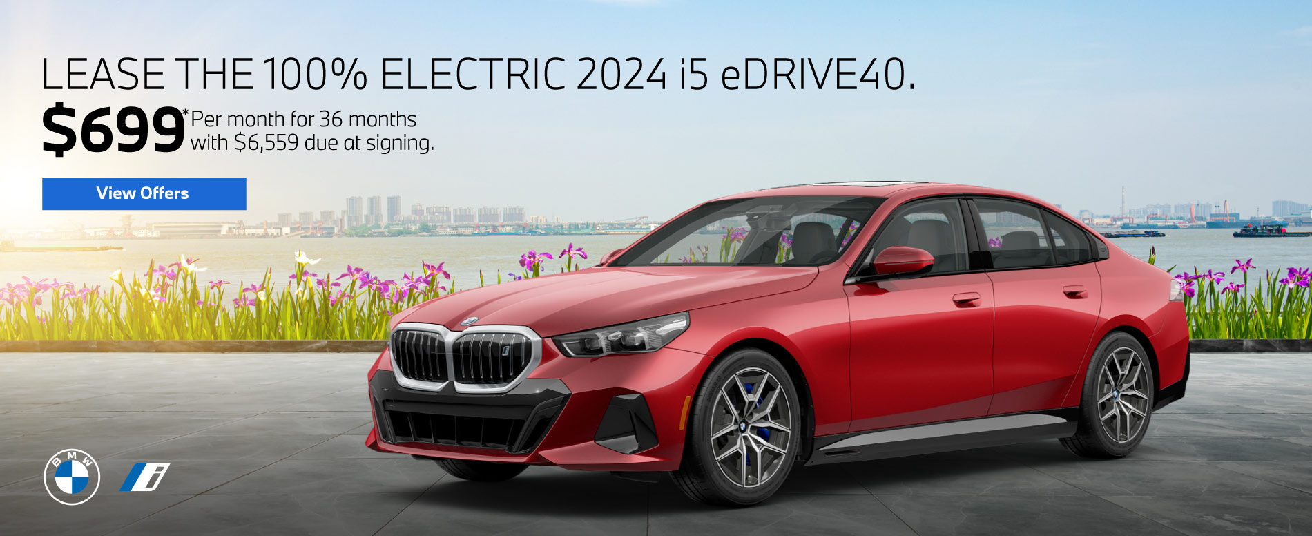 Lease the 2024 i5 eDrive40 - $719 per month* - View Offers