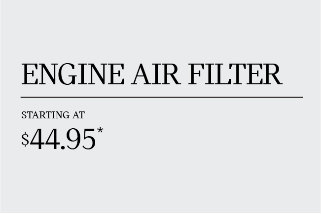 Engine Air Filter $44.95*