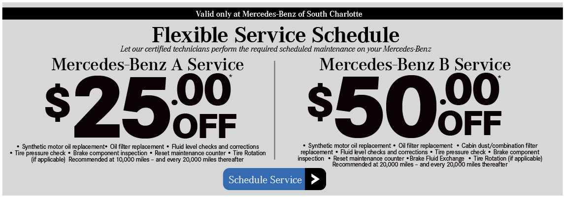 Why Service with Mercedes-Benz of South Charlotte?